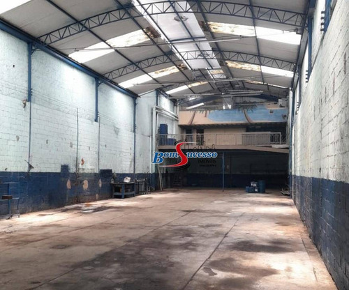 Galpão Para Alugar, 450 M² Por R$ 6.500,00/mês - Vila Nova York - São Paulo/sp - Ga0182