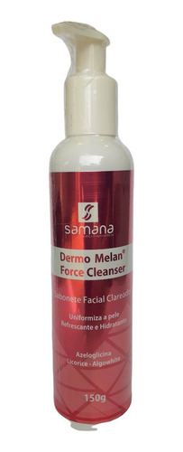 Dermo Melan Cleanser Sabonete Facial Clareador 150g Samana