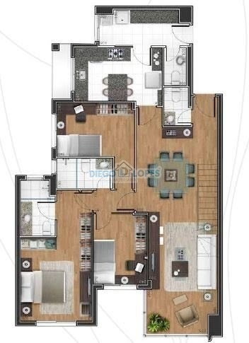 Imagem 14 de 15 de Apartamento Para Venda, 3 Dormitório(s), 105.34m² - 2173