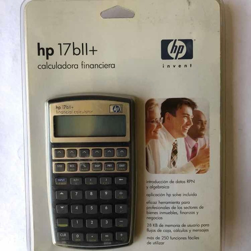 Calculadora Financiera Hp17bii+ Originales.100%nuevas