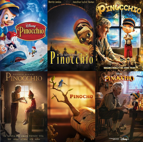 Pinocho Coleccion Serie De Peliculas De Pinocchio 