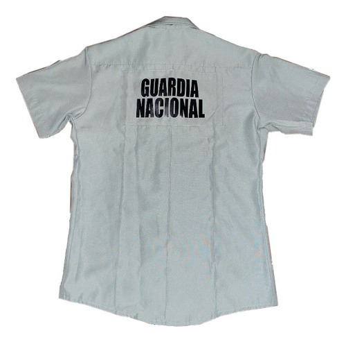 Camisa Manga Corta Tactica Guardia Nacional Bordada