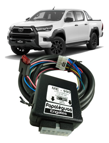 Modulo Instalação Elétrica Engate Toyota Hilux Pickup 2021