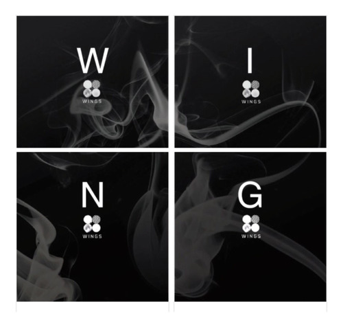 Bts 2nd Album - Wings Ver W, I, N, G