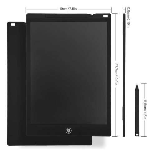 72 Pizarrón Mágico Lcd Tipo Tablet Niños 16 Pulgadas Mayoreo