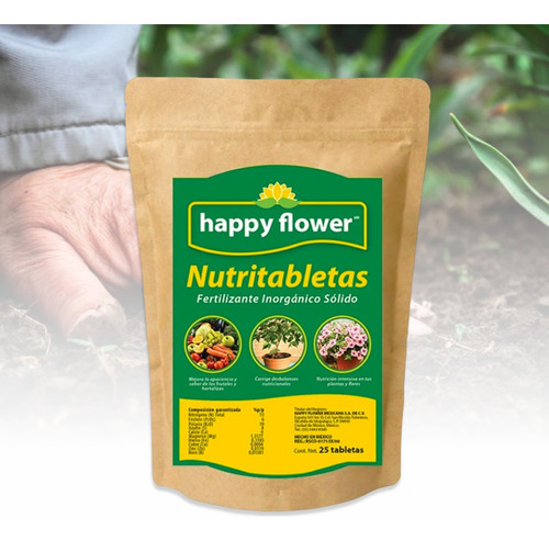 Nutritabletas Fertilizante Inorgánico Hp® 25 Tabletas