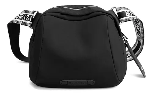 Bolso de hombro con entramado de tela Oxford para mujer, bolsos