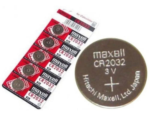 Imagen 3 de 8 de Pilas Maxell 2032 Blister X 5 Originales Japón Distribuidor