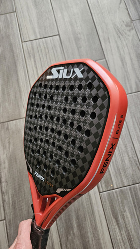 Pala De Pádel Siux Fenix Elite 5 2025 Color Negro