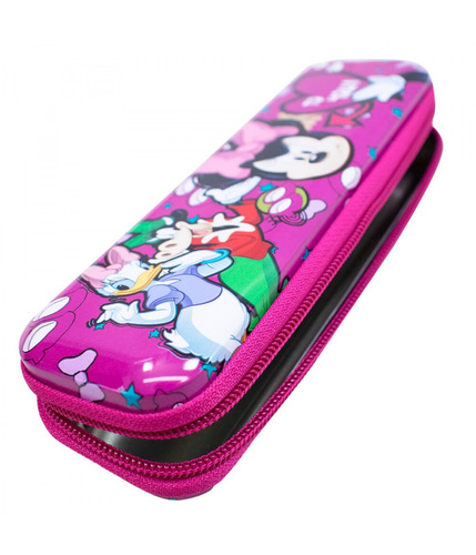 Estojo Metal Roxo Minnie Bravinha