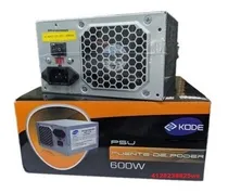 Comprar Fuente Poder 600w Marca Kode Modelo Kd-600 Nuevo