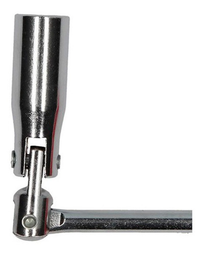 Imagen 2 de 6 de Llave Saca Bujia Universal 16mm Mango Plastico Livianos