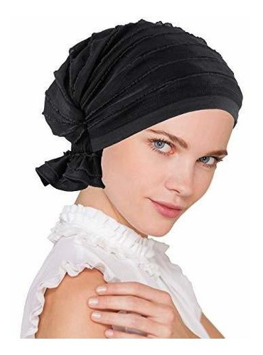 Abbey Cap Womens Chemo Hat Beanie Scarf Turbante Headwear