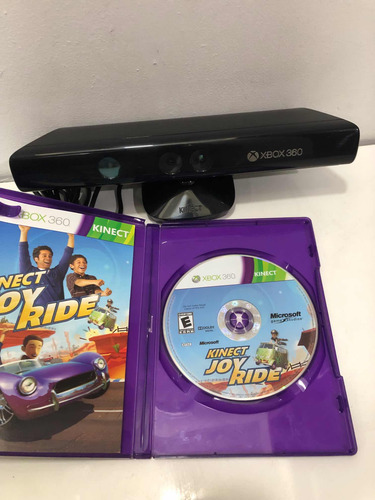 Sensor Kinect Xbox 360 + Jogo Kinect Joy Ride Original (Recondicionado)