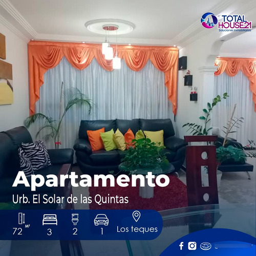 Apartamento En Venta Urb. Solar De Las Quintas Los Teques 