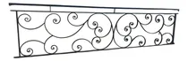 Comprar Barandas Balcón Forjadas Estilo Antiguo Negro