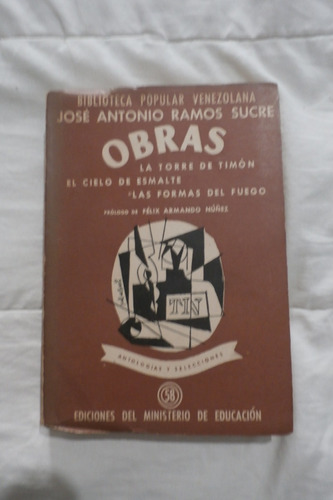 Jose Antonio Ramos Sucre. Obra