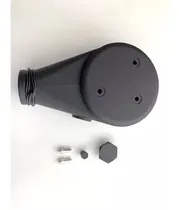 Comprar Mufla Reta Para Carburador 2e Ou 3e ( Preta ) + Tampões