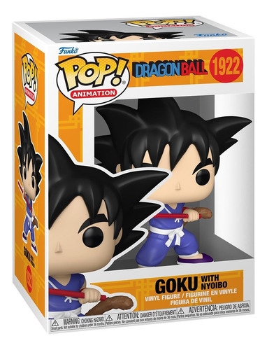 Funko Pop Animation: Dragon Ball - Goku Con Baculo Sagrado