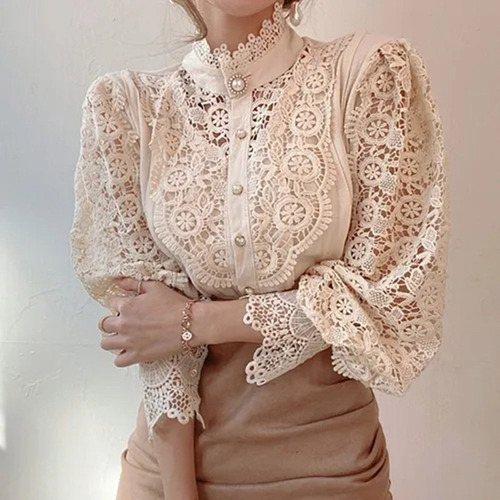 Top Casual Con Botones De Estilo Coreano For Mujer