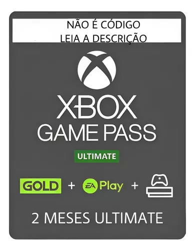 Xbox Game Pass Ultimate 12 Meses Xbox One Series X S Anual