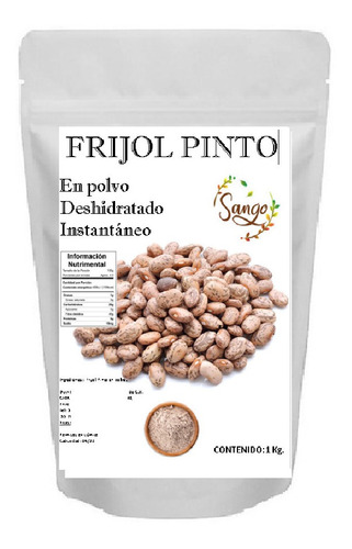 1 Kg De Frijol Deshidratado Instantaneo Pinto Sazonado