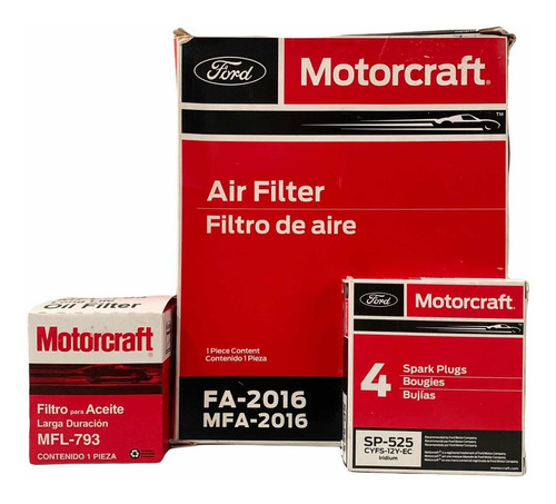 Kit De Afinación Ford Fusión 2010-2019 2.5l.