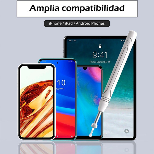 Limpiador De Oidos Con Camara 1080p Kit Eliminacion De Cera