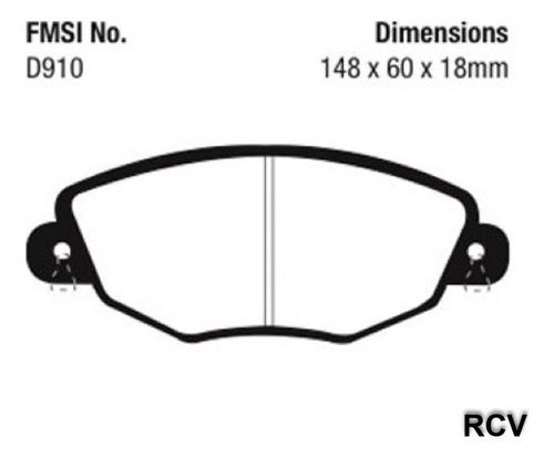 Balatas Disco  Delantera Para Ford Mondeo   2004