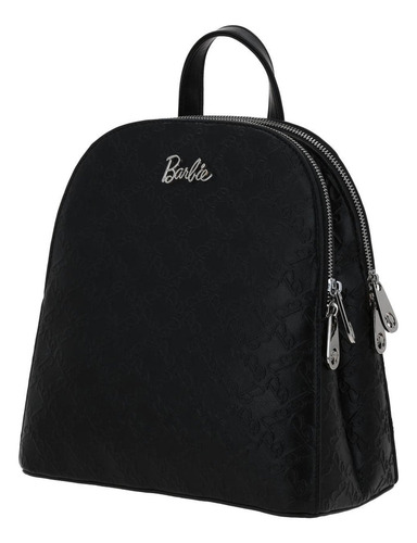 Bolsa Tipo Mochila Barbie Original Color Negro