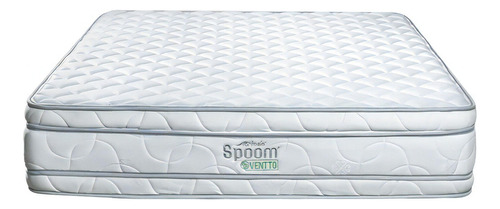 Colchón Sencillo Firmeza Alta Doble Pillow Spoom Ventto New 100x190