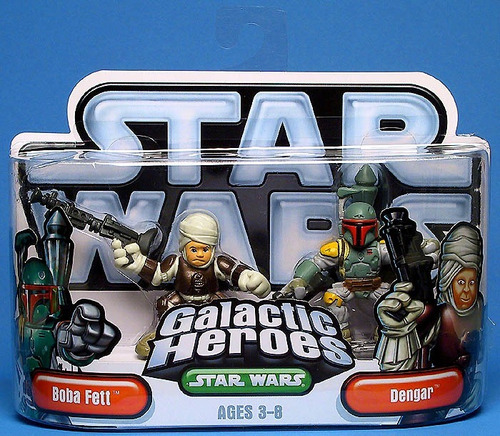 Star Wars Galactic Heroes Playskool Dengar Y Boba Fett Ep 5!