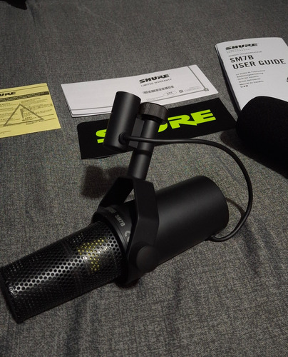 Microfono Shure Sm7b Negro (Usado)