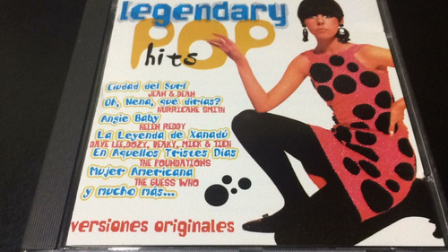 Legendary Pop Hits  Versiones Originales  Cd Nuevo Cerrado