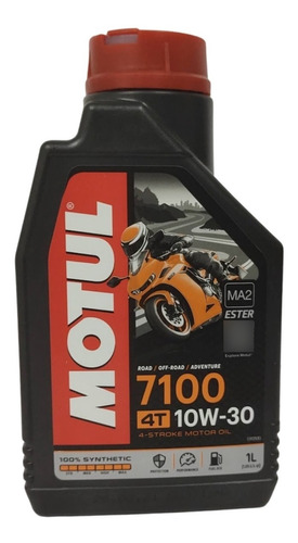 Aceite Motul 4t 7100 10w30 Sintético. (q098)