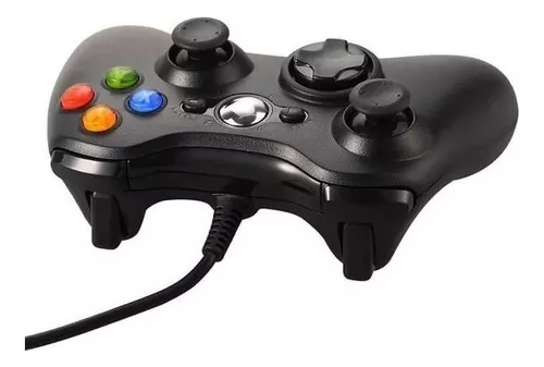 Controle Video Game Xbox 360 Com Fio Joystick Xbox360 E Pc