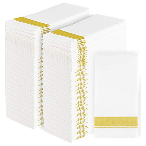 Disposable Clothlike Paper Guest Towels | Durable & Dec...