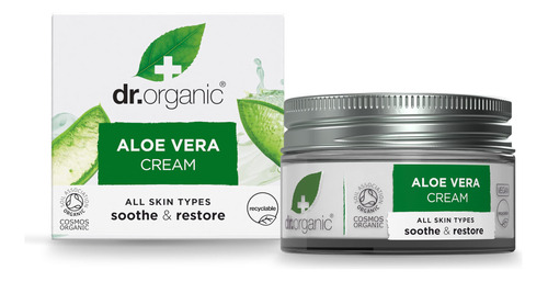 Organic Doctor Organic Aloe Vera Crema Concentrada, 1.7 Onza