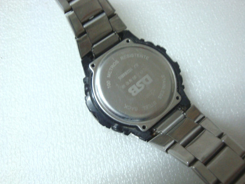 Relogio Anadigi Sj10288bs Dumont Quebrado Rest Ret Pcs N Est