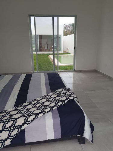 Imagen 12 de 19 de Casa De Una Planta En Privada Al Norte De Mérida - Pueblo Chablekal