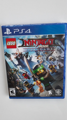 Lego Ninjago Juego Ps4 Nuevo Y Sellado En Español.