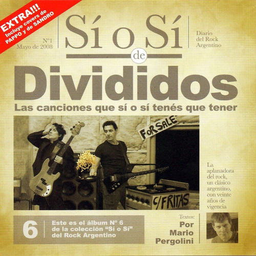 Cd - Si O Si - Diario Del Rock Argentino - Divididos