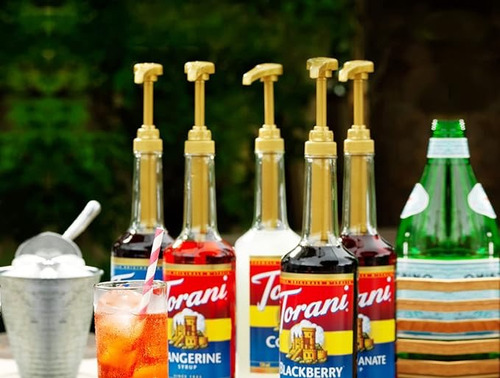 Torani Caramelo Sin AzĂșcar Para Cefe Con Dispensador 750ml