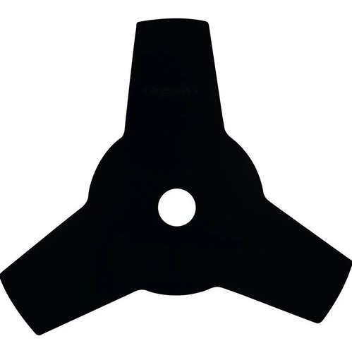Lamina 3 Pontas Para Roçadeira - 25,4cm - Furo De 1 Polegada
