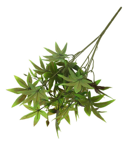 Follaje Artificial Simulación Hojas De Arce Falsas Plantas