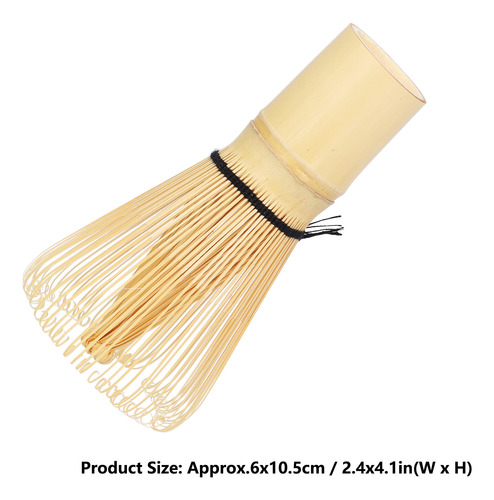 Cepillo De Bambú Para Batidor De Té, Estilo Japonés, Con For