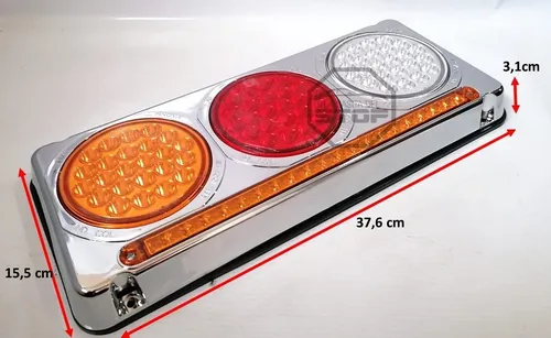 Stop Led Triple Camión Turbo Plano Juego