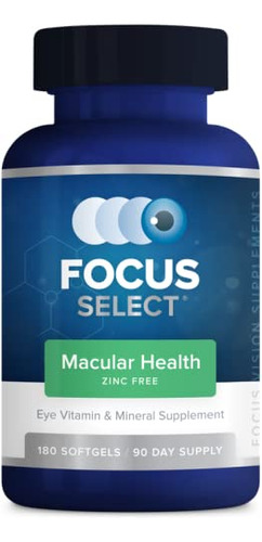 Zinc Free Focus Select Areds2 - Suplemento A Base De Vitamin