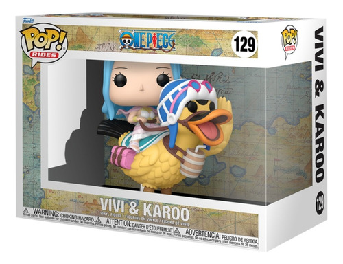 Boneco Funko Pop! Rides Deluxe One Piece - Vivi E Karoo