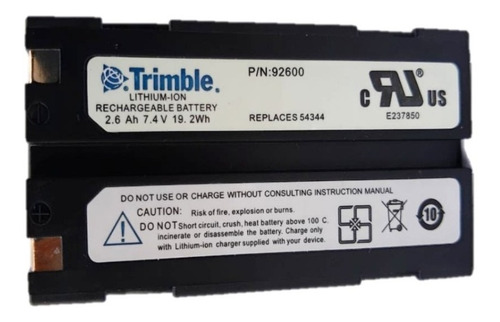 Bateria Para Estacion Trimble, Equiv. A Mod. 92600 ( 54344 )